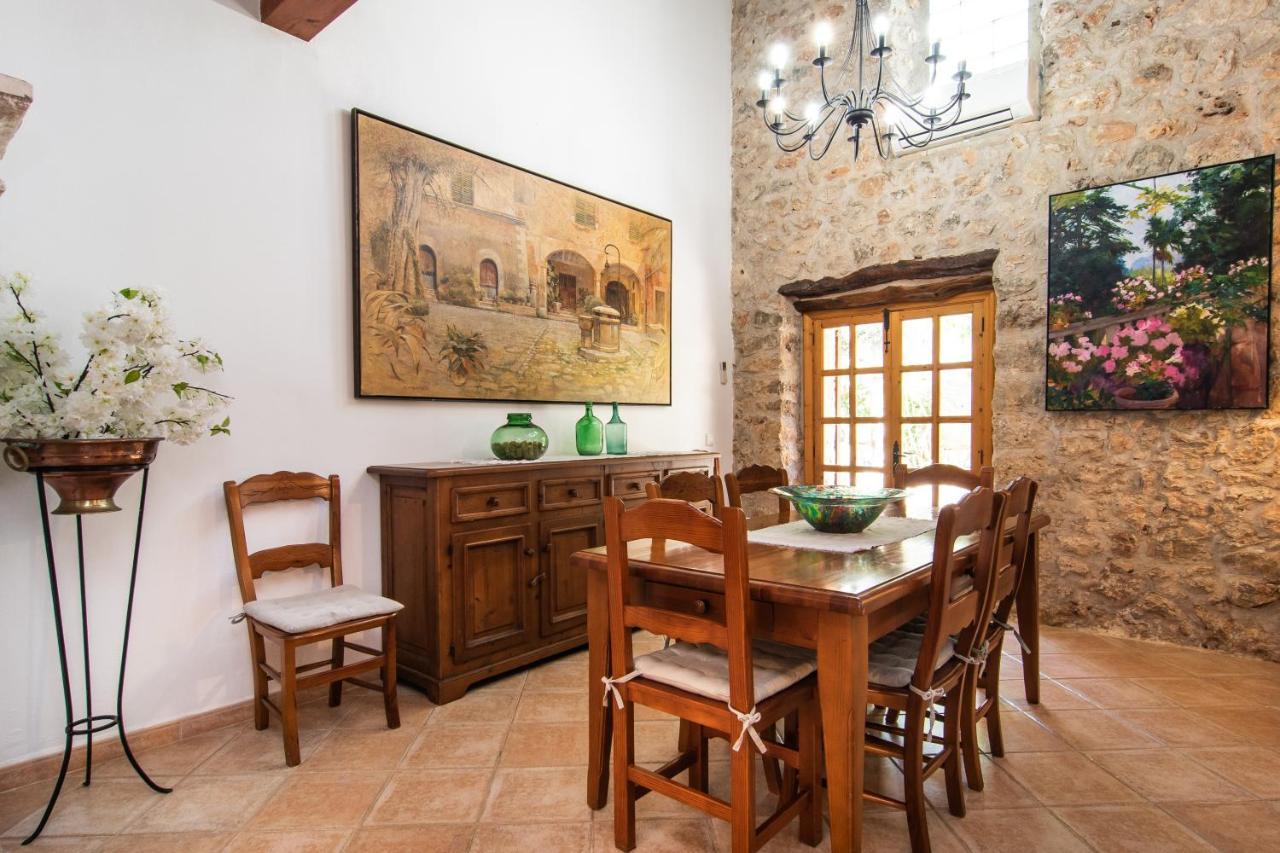 Vila Fabulous Rural House With Views To The Mountains With Swimming Pool Caimari Exteriér fotografie