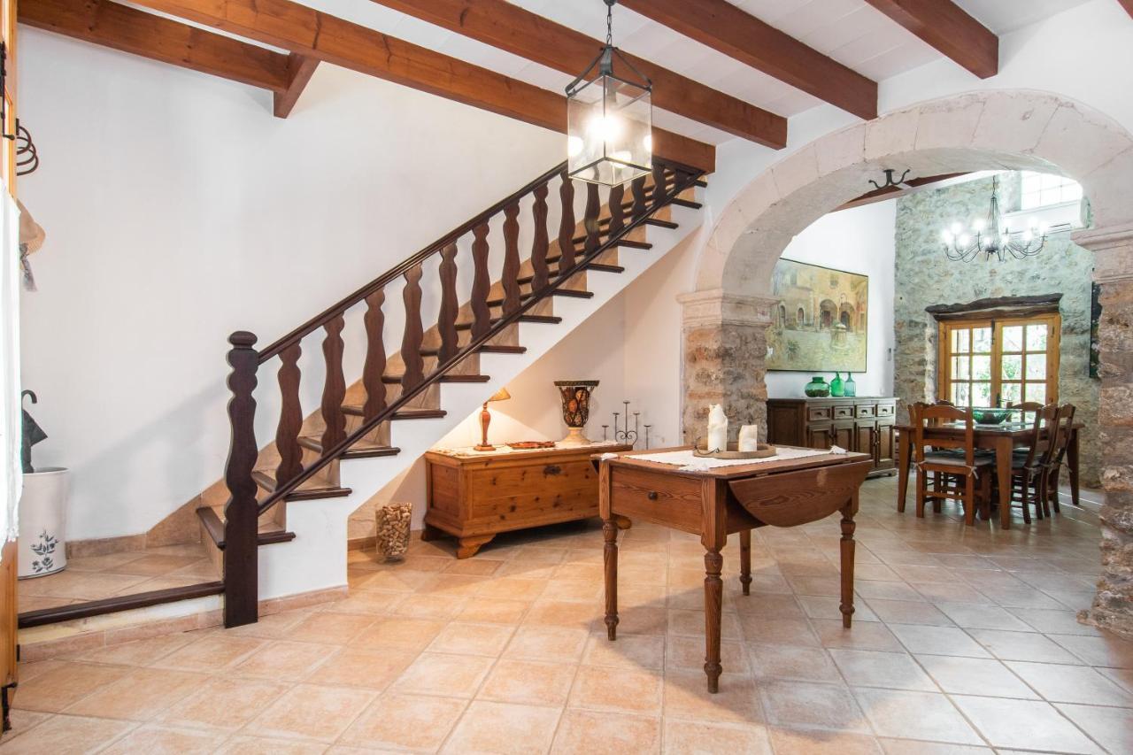 Vila Fabulous Rural House With Views To The Mountains With Swimming Pool Caimari Exteriér fotografie