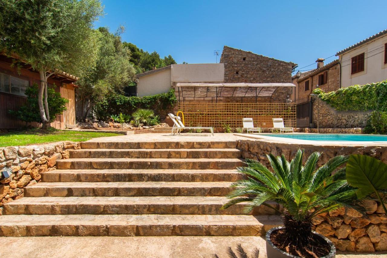 Vila Fabulous Rural House With Views To The Mountains With Swimming Pool Caimari Exteriér fotografie